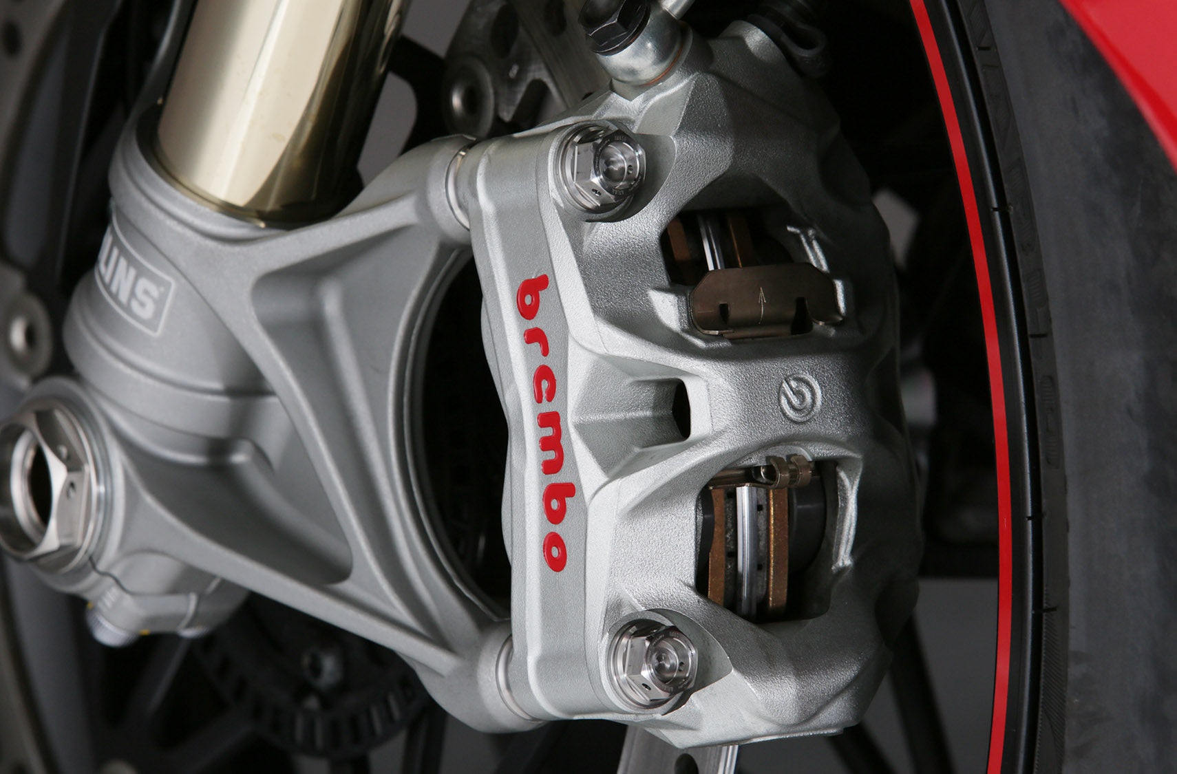 AELLA Titanium Bolts for Brembo Radial Mount Calipers