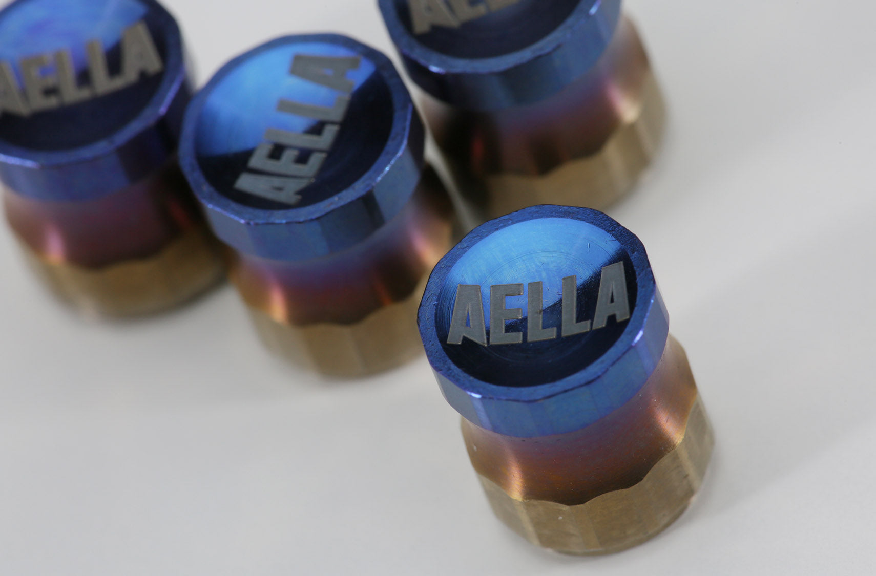 AELLA Titanium Air Valve Cap (Pair)